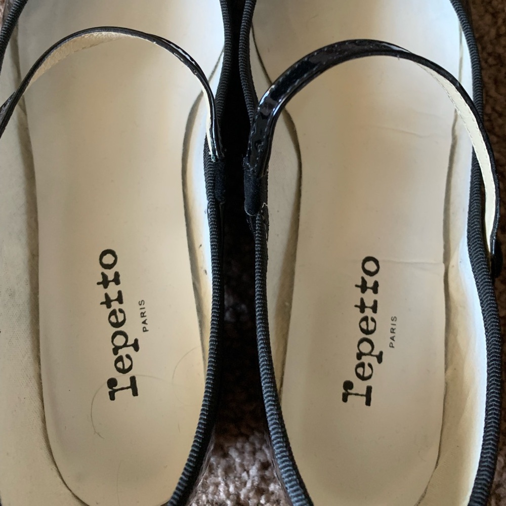 Repetto patent leather black heeled Rose mary janes 39.5 - Picture 4 of 15